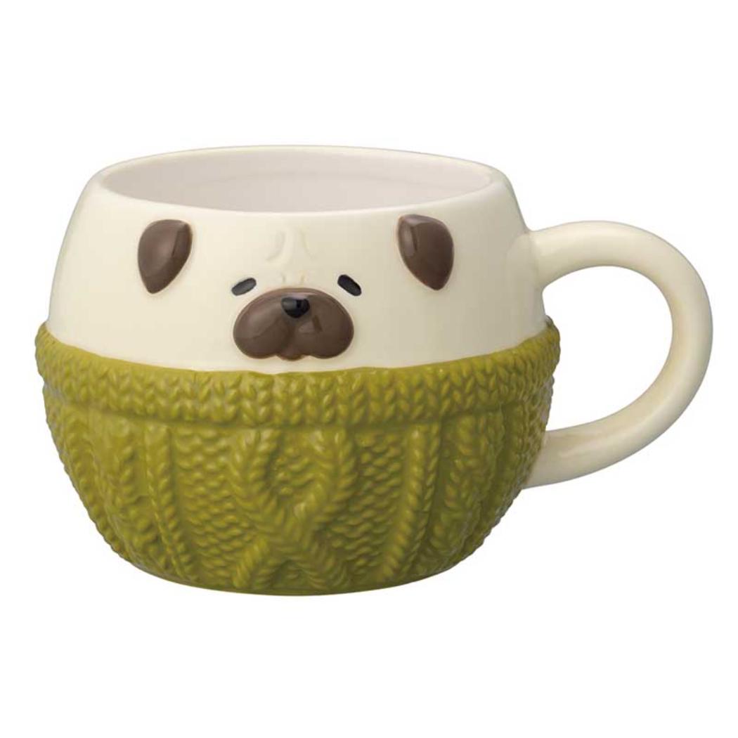 マグカップ ぬくぬくマグ パグ デコレ