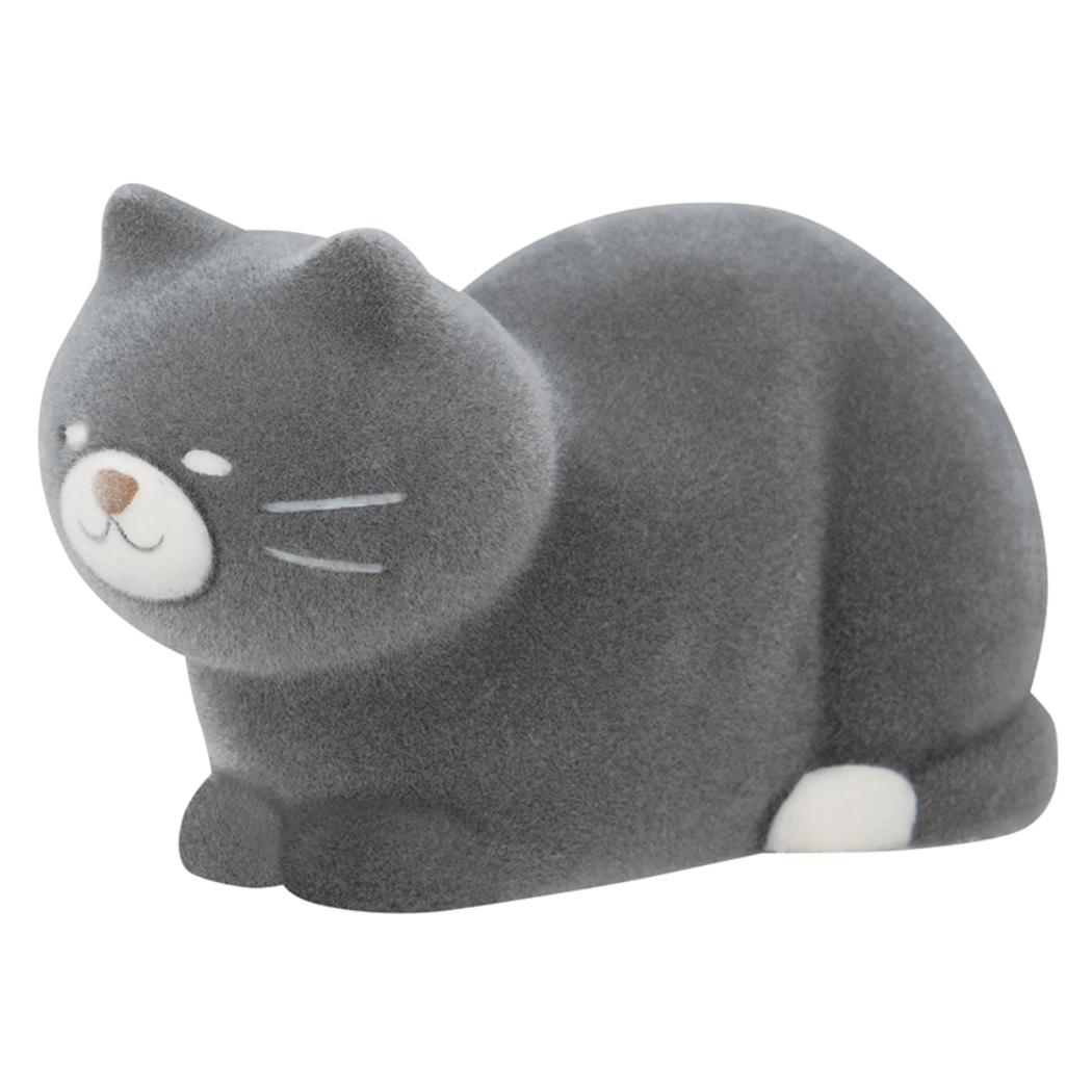 香箱ねこのメガネスタンド 眼鏡スタンド Nekochill ねこちる くろ ねこ デコレ 眼鏡置き サングラス置き かわいい