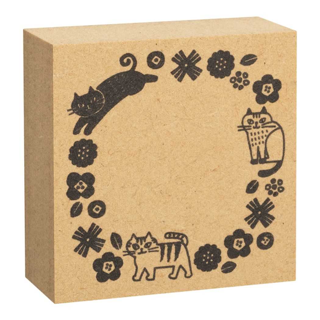FIKAはんこフレームスタンプネコデコレ手帳デコかわいいグッズメール便可シネマコレクション