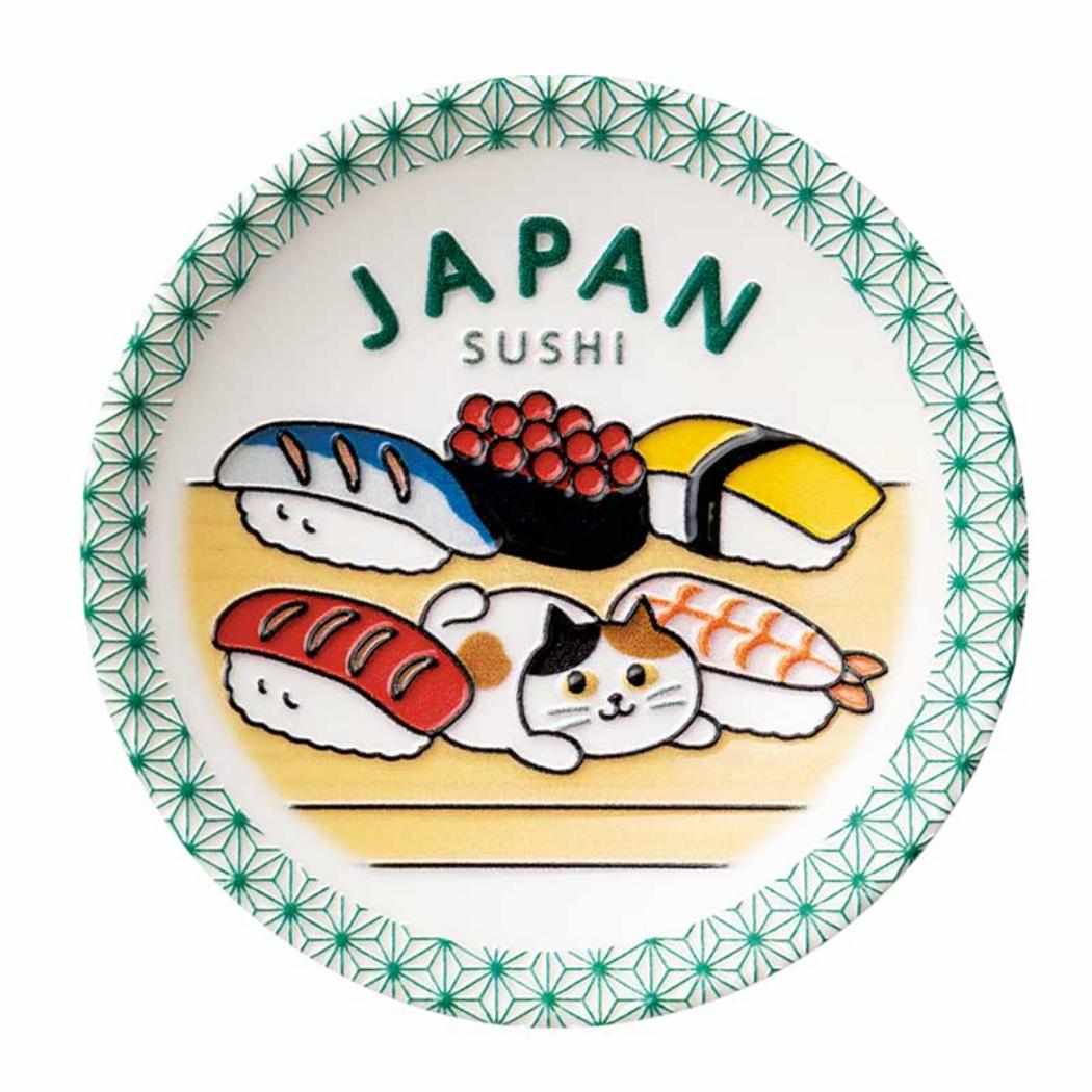 磁石 おみやげお皿マグネット お寿司 デコレ