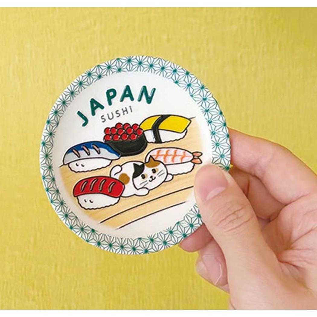 磁石 おみやげお皿マグネット お寿司 デコレ