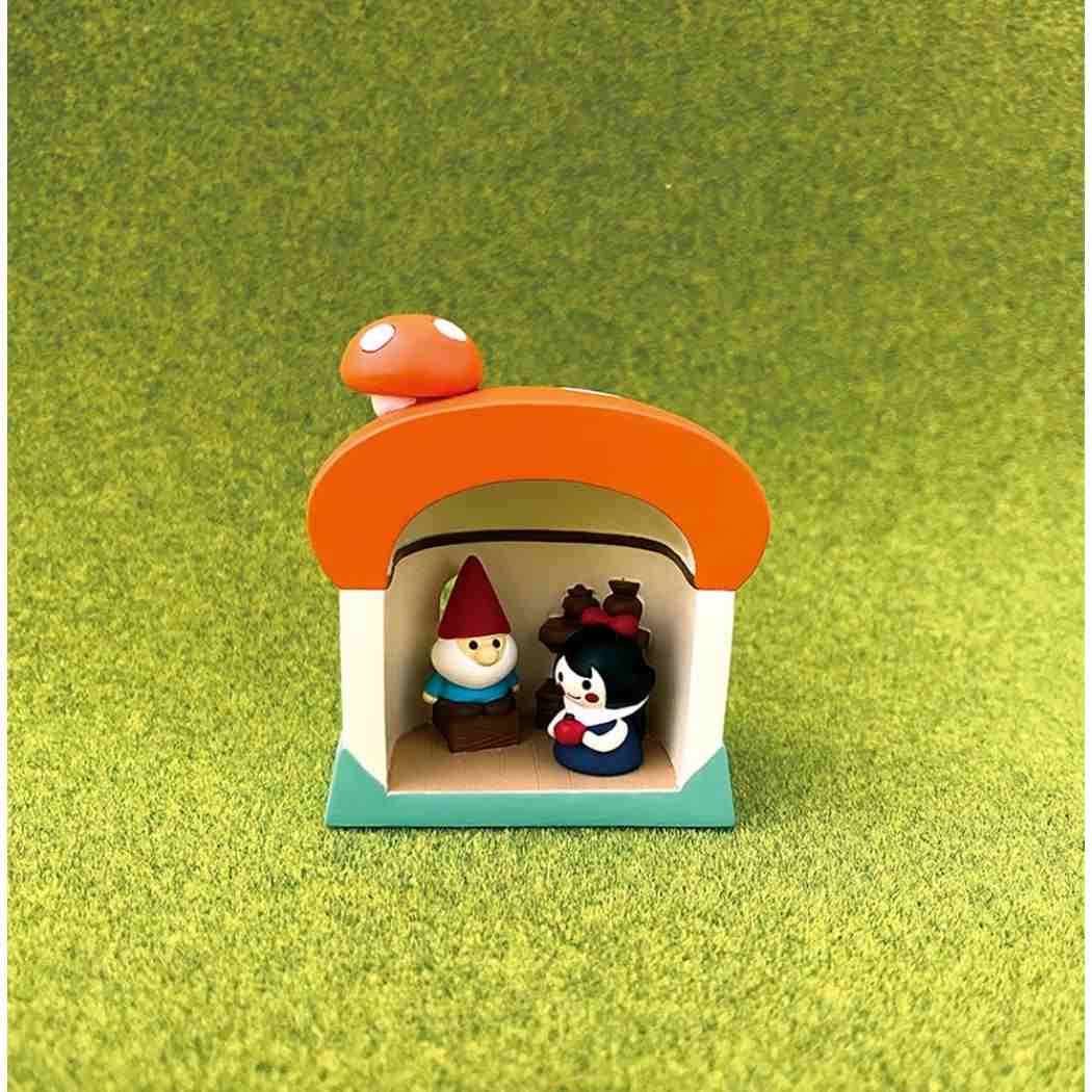 ミニミニハウス マスコット ミニミニオトギッコ 森のきのこのお家 デコレ プレゼント インテリア かわいい