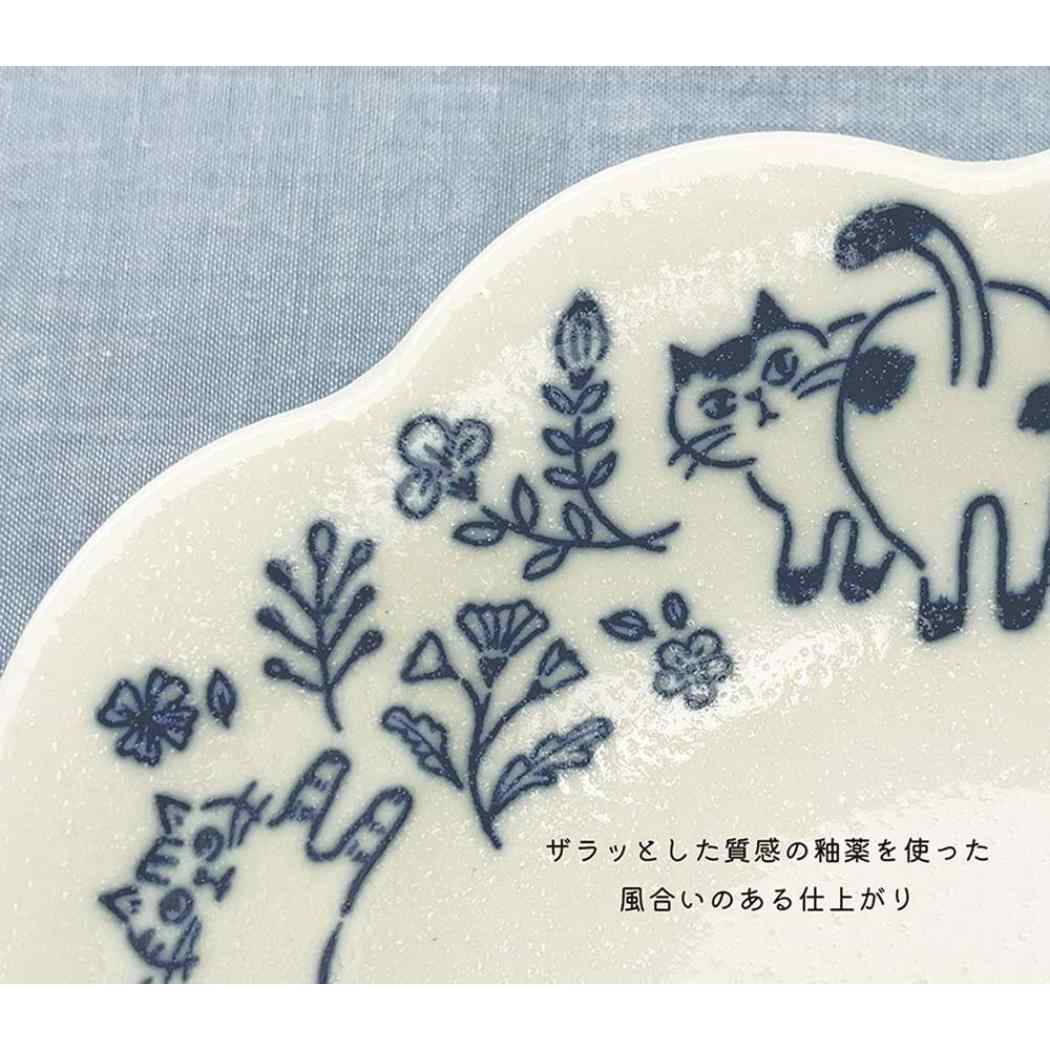 お花プレート L 中皿 KISSAプレート NV デコレ プレゼント インテリア かわいい