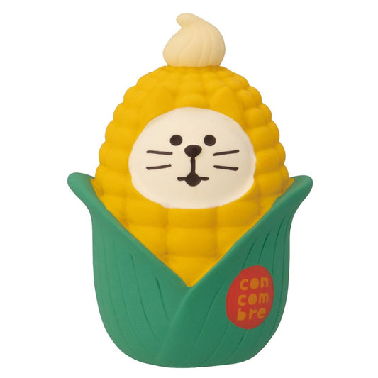 おやさい猫だるま マスコット とうもろこし デコレ インテリア かわいい メール便可