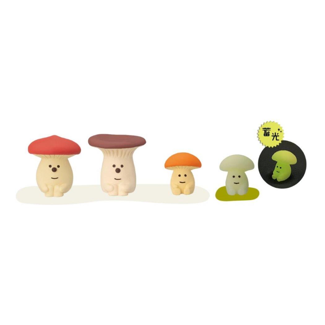 ひとやすみ マスコット なめこ デコレ かわいい インテリア メール便可