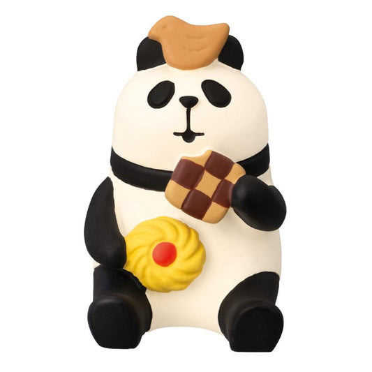 よくばりクッキーパンダ マスコット コンコンスイーツパーラー デコレ プレゼント インテリア かわいい