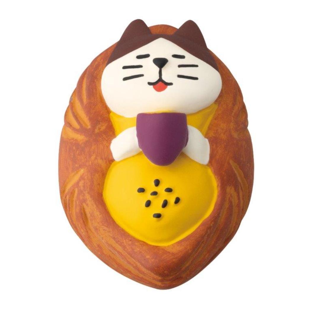 うっとりおいもデニッシュ マスコット concombre やまねこベーカリー まったりパンまつり デコレ プレゼント インテリア かわいい メール便可