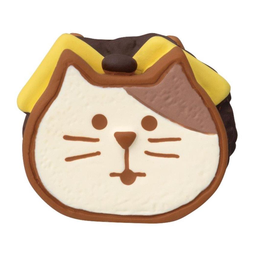 ねこパンサンド マスコット concombre やまねこベーカリー まったりパンまつり あんバター デコレ プレゼント インテリア かわいい メール便可