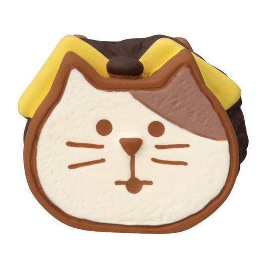 ねこパンサンド マスコット concombre やまねこベーカリー まったりパンまつり あんバター デコレ プレゼント インテリア かわいい メール便可