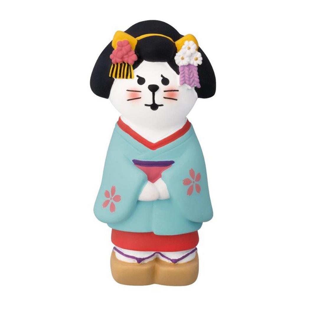 マスコット 京舞妓猫 デコレ インテリア かわいい グッズ シネマコレクション