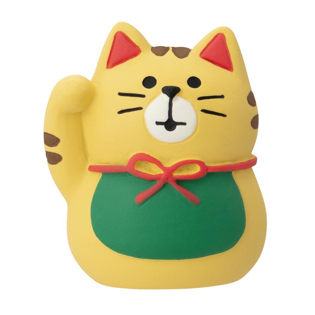 豆福マスコット マスコット FUKU 福 MONO concombre 招き猫 とら デコレ インテリア かわいい メール便可