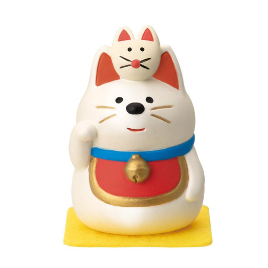 のせのせ招ききつね マスコット FUKU 福 MONO concombre デコレ インテリア かわいい