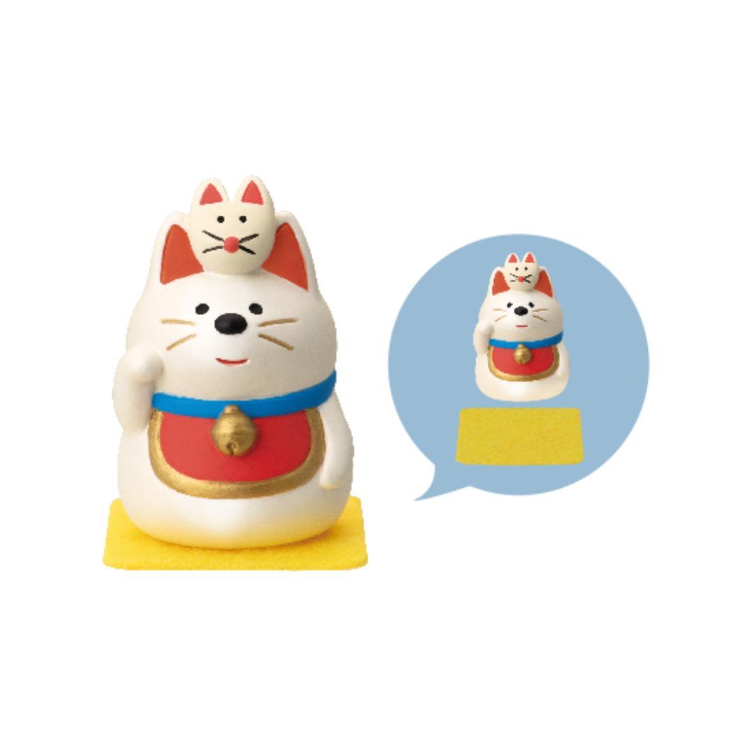 のせのせ招ききつね マスコット FUKU 福 MONO concombre デコレ インテリア かわいい