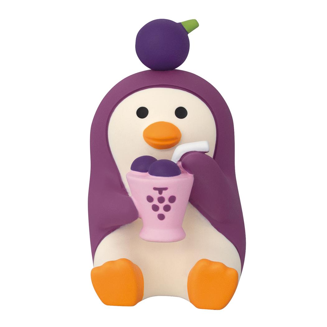 concombre マスコット ぶどうジュースペンギン デコレ