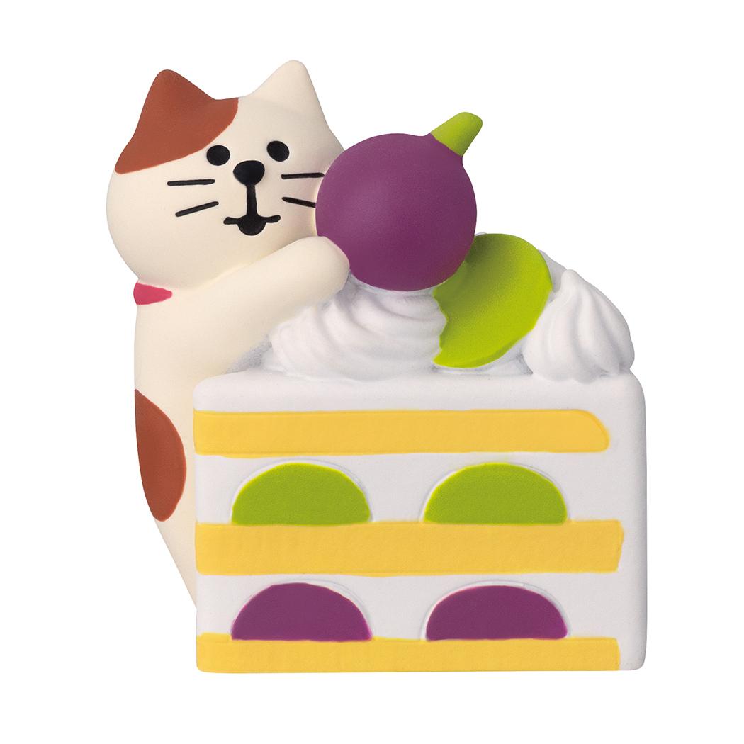 concombre マスコット ぶどうショートこねこ デコレ