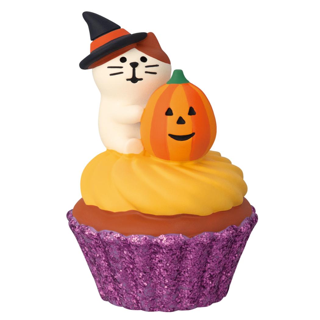 コンコンブル マスコット concombre 純喫茶コンブル ハロウィンフェスタ ハロウィンのちびねこカップケーキ デコレ