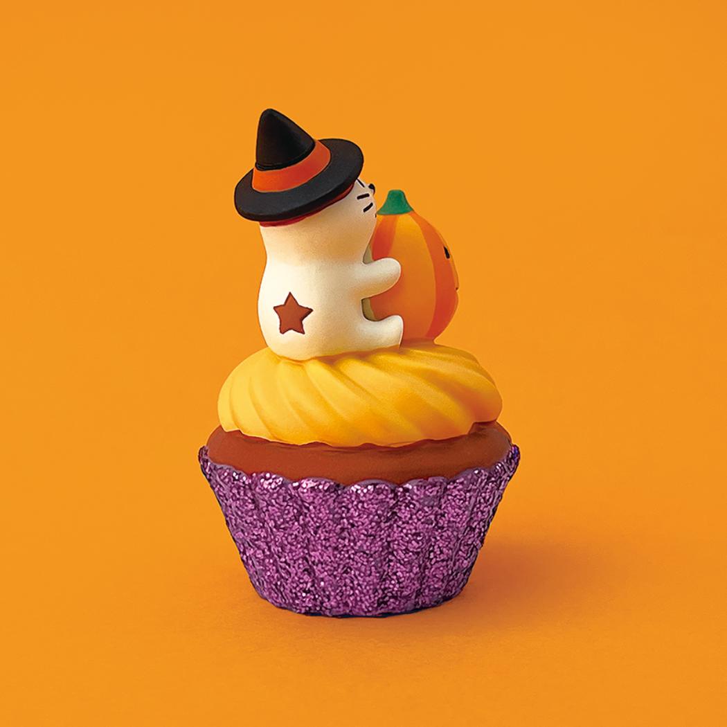 コンコンブル マスコット concombre 純喫茶コンブル ハロウィンフェスタ ハロウィンのちびねこカップケーキ デコレ
