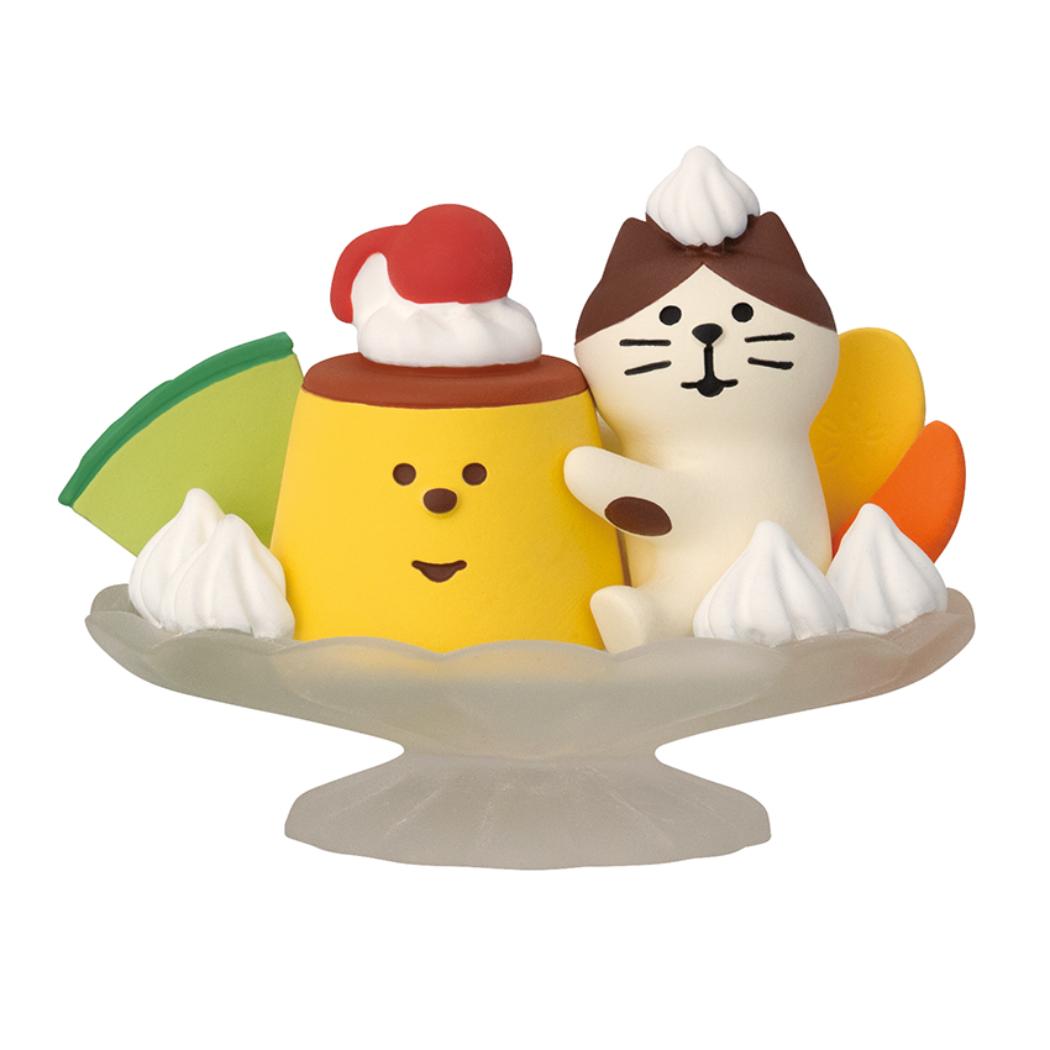 コンコンブル マスコット concombre 純喫茶コンブル ハロウィンフェスタ ちびねこプリンアラモード デコレ