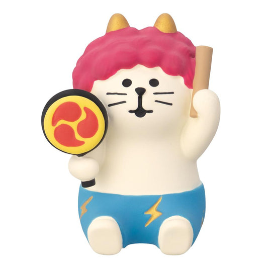 concombre 雨にハミング マスコット カミナリにゃんこ デコレ インテリア かわいい グッズ シネマコレクション
