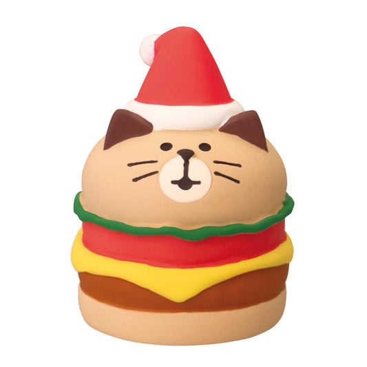 にゃんこバーガー マスコット concombre デコレ インテリア かわいい