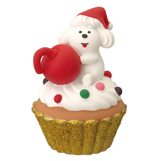 クリスマスカップケーキ マスコット concombre ホイップードル デコレ インテリア かわいい