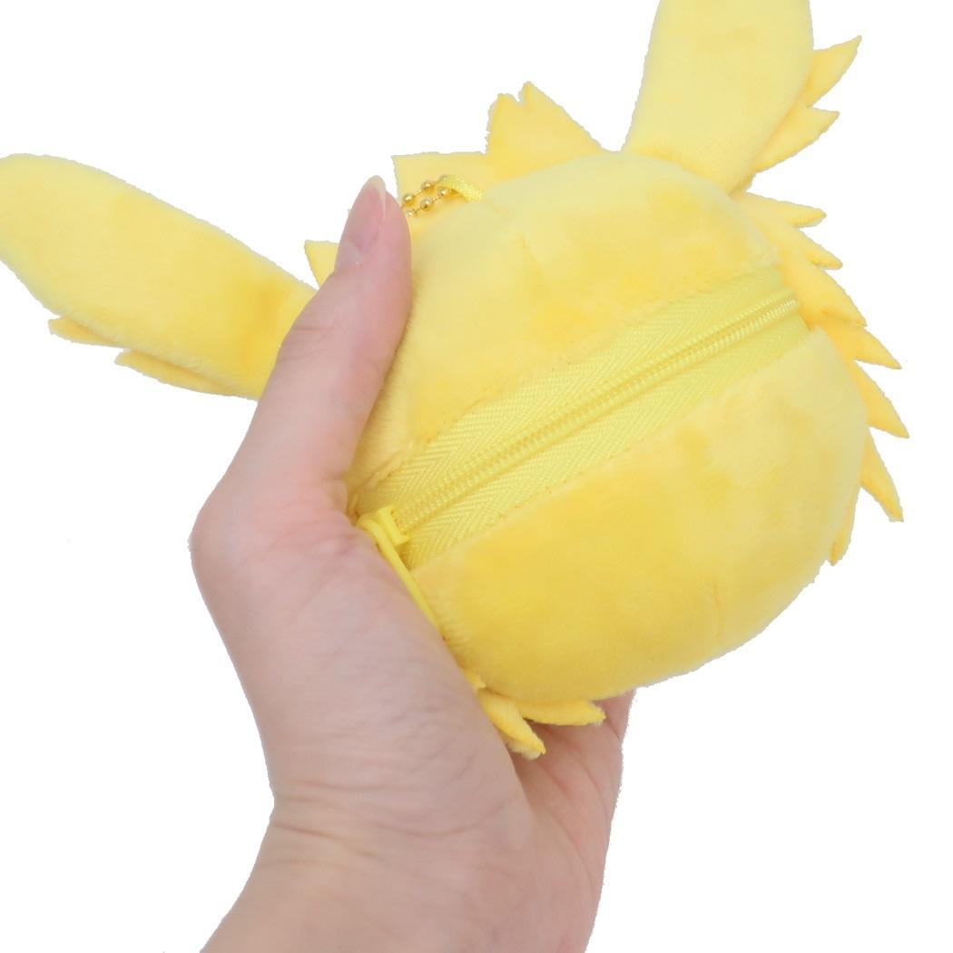 フェイスコインケース 小銭入れ ポケットモンスター サンダース ポケモン サンアート ぬいぐるみ小銭入れ 小物入れ