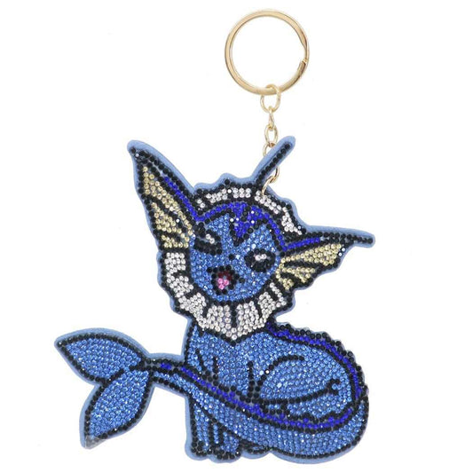 ラインストーンマスコットクリーナー スマホアクセ ポケットモンスター シャワーズ ポケモン サンアート プレゼント メール便可