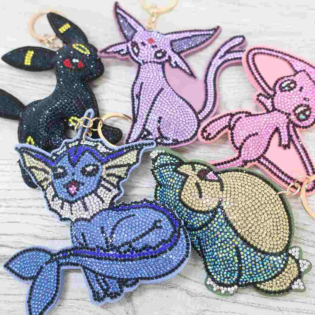 ラインストーンマスコットクリーナー スマホアクセ ポケットモンスター エーフィ ポケモン サンアート プレゼント メール便可