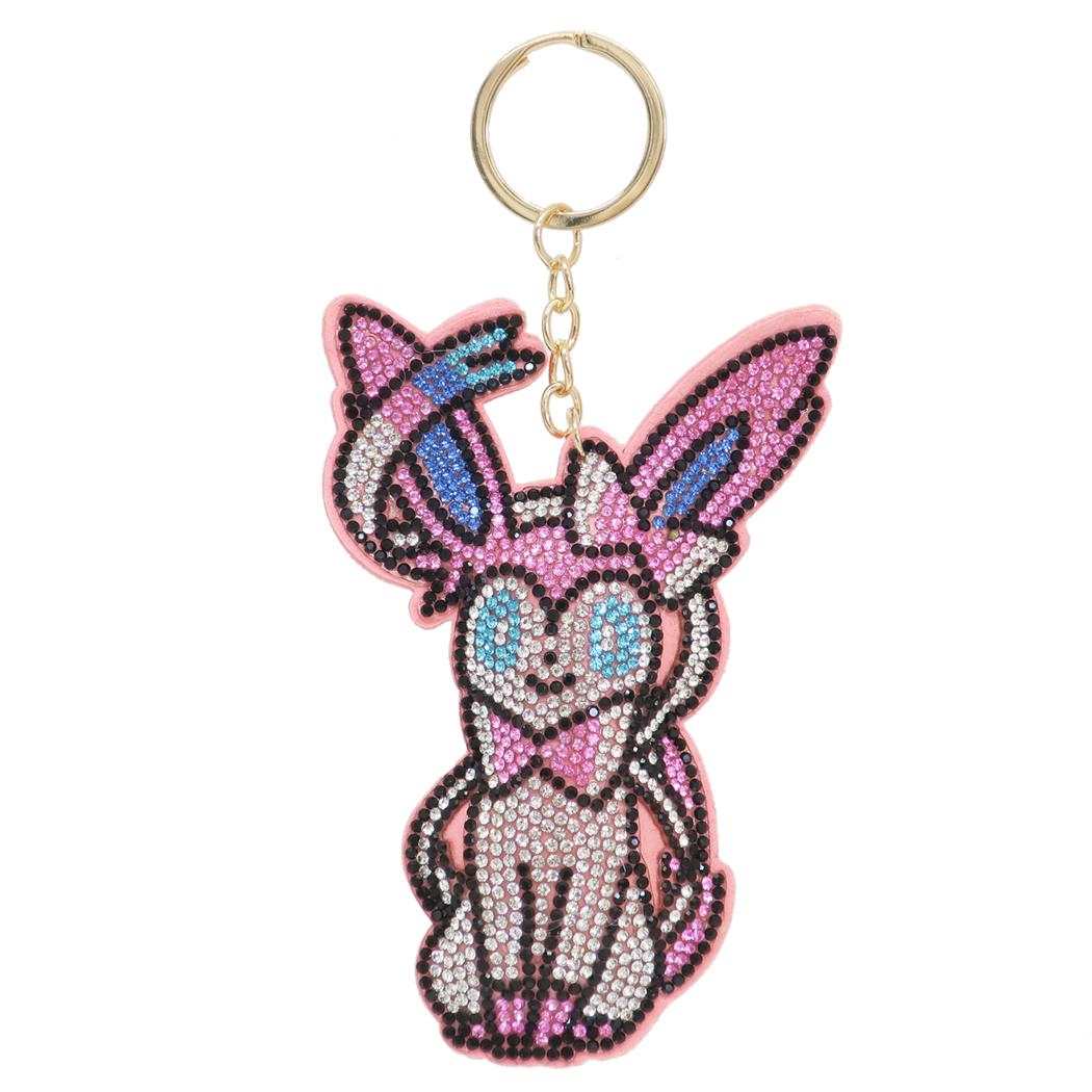 ラインストーンマスコットクリーナー スマホアクセ ポケットモンスター ニンフィア ポケモン サンアート プレゼント メール便可