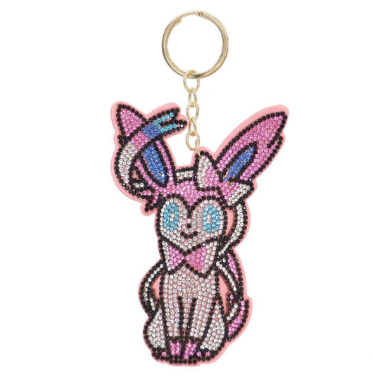 ラインストーンマスコットクリーナー スマホアクセ ポケットモンスター ニンフィア ポケモン サンアート プレゼント メール便可