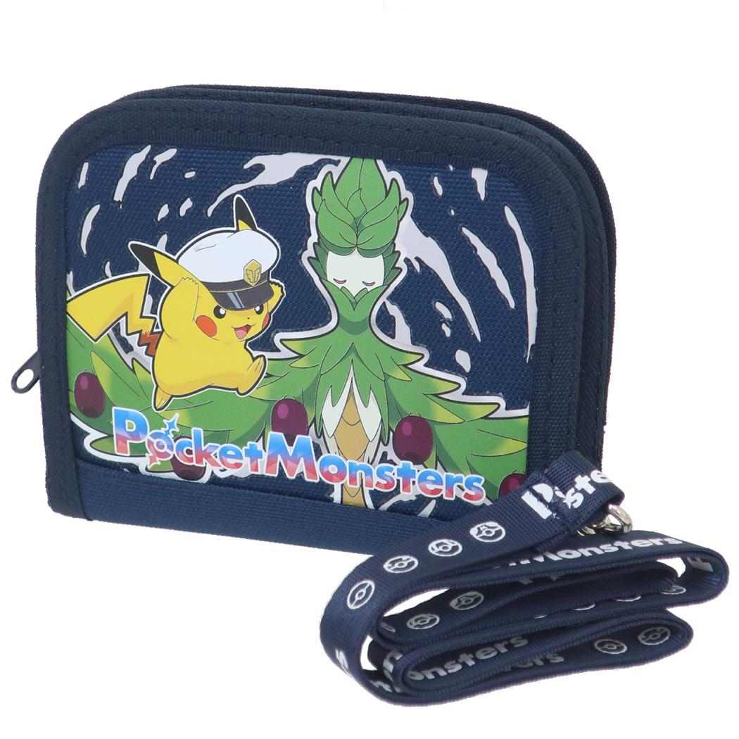 プリントウォレット 子供用財布 ポケットモンスター キャプテンピカチュウx六英雄のオリーヴァ ポケモン サンアート キッズ財布