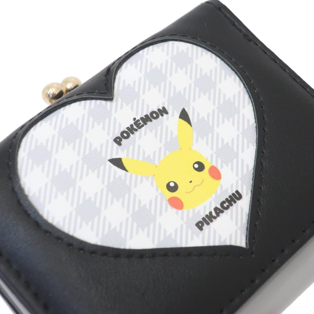 口金ミニ財布 ミニウォレット ポケットモンスター ピカチュウ BK ポケモン サンアート プレゼント