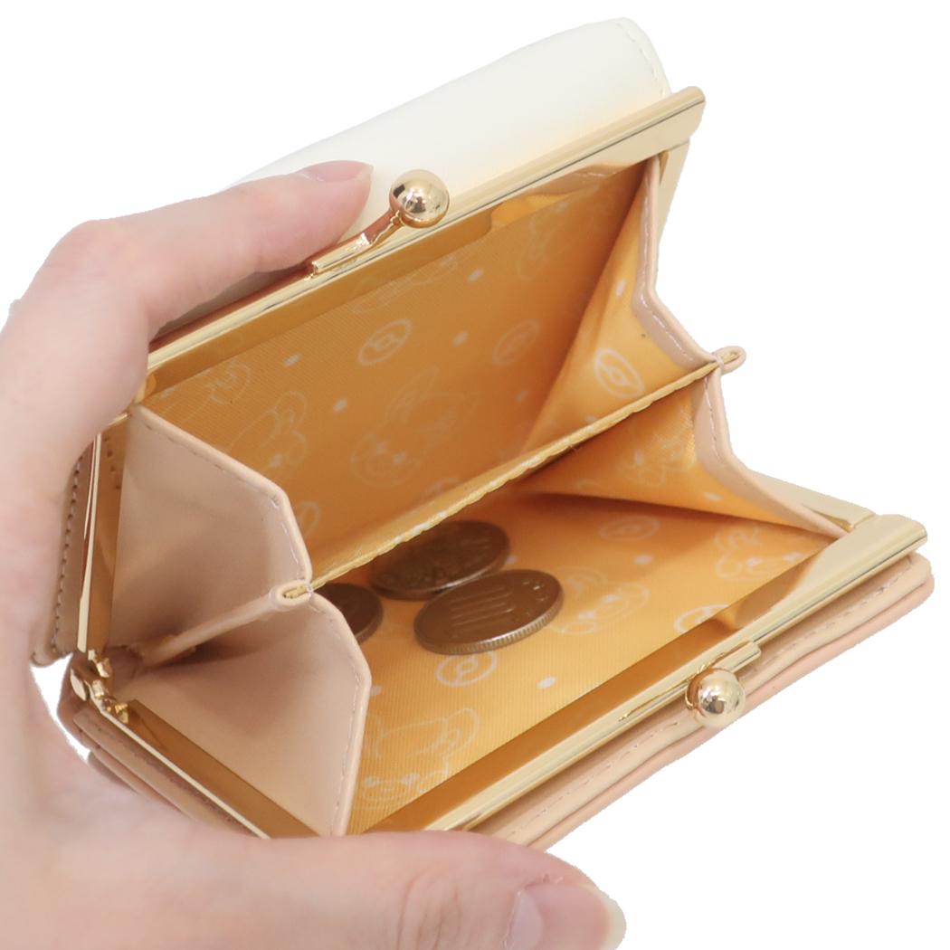 口金ミニ財布 三つ折りコンパクト財布 ミニウォレット ポケットモンスター キルトシリーズ オレンジ ポケモン サンアート レディース ミニ財布 プレゼント ギフト