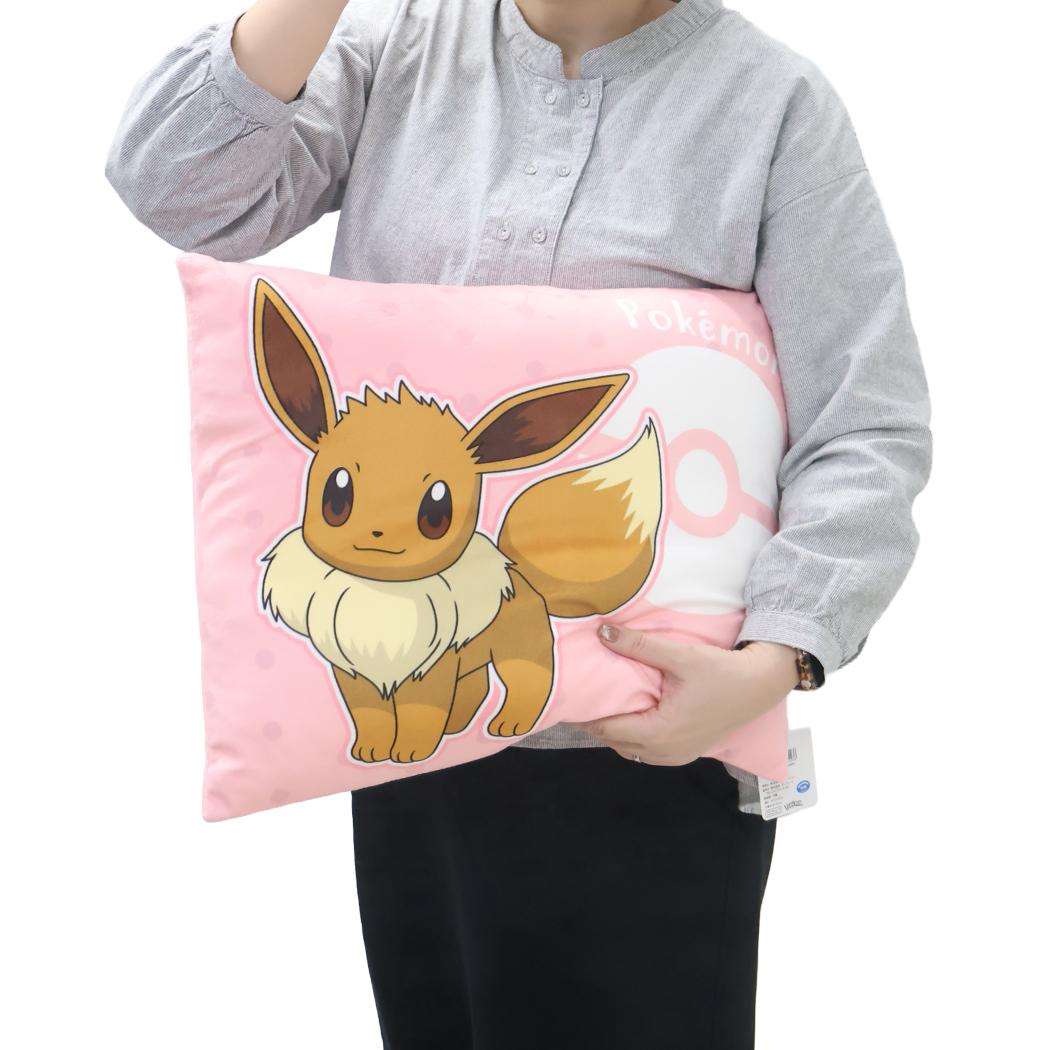 スクエアクッション クッション ポケットモンスター イーブイ ポケモン インテリア雑貨