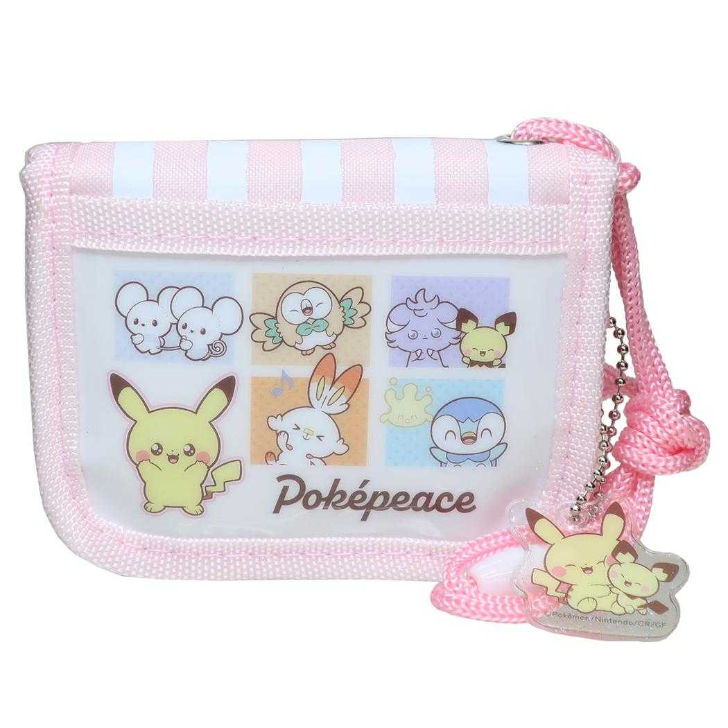 ポケットモンスター 子供用財布 RFウォレット ポケピース PINK ポケモン 子供用財布 キャラクター グッズ メール便可 シネマコレクション
