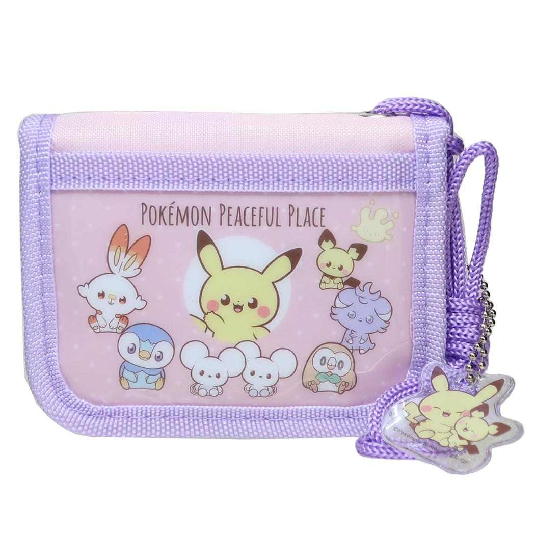 ポケットモンスター 子供用財布 RFウォレット ポケピース PURPLE ポケモン 子供用財布 キャラクター グッズ メール便可 シネマコレクション