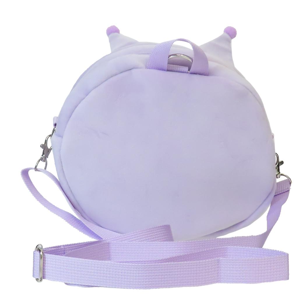 2wayぬいぐるみクリアバッグ ショルダーバッグ クロミ PURPLE サンリオ サンアート プレゼント かわいい
