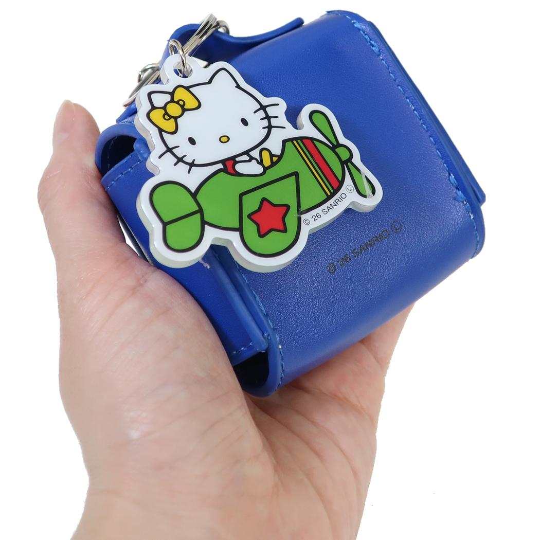 ハローキティ ミニポーチ マルチケースチャーム 飛行機 サンリオ 小物入れ キャラクター グッズ シネマコレクション