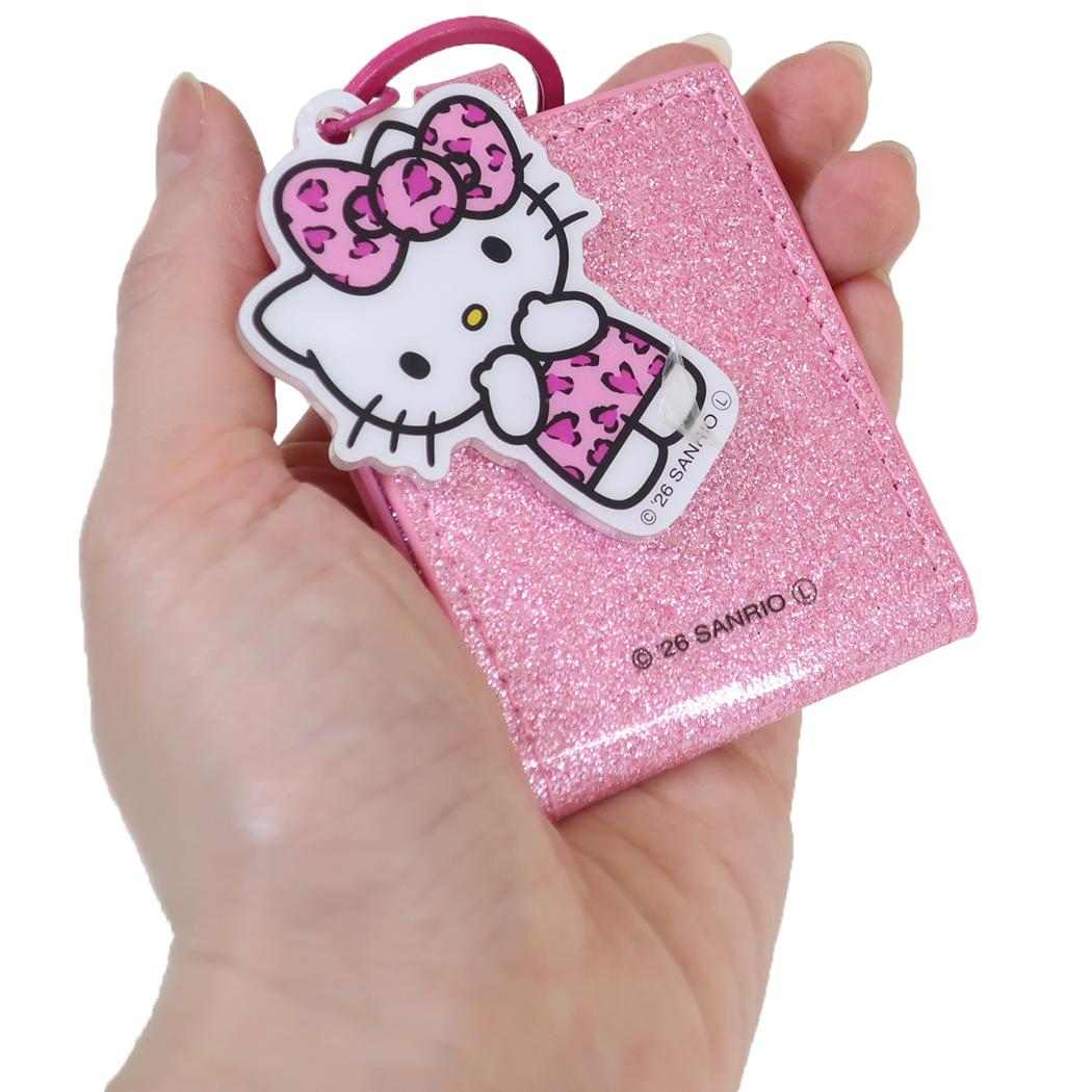 ハローキティ キーリング ミニミラーチャーム ピンク サンリオ 手鏡 キャラクター グッズ メール便可 シネマコレクション