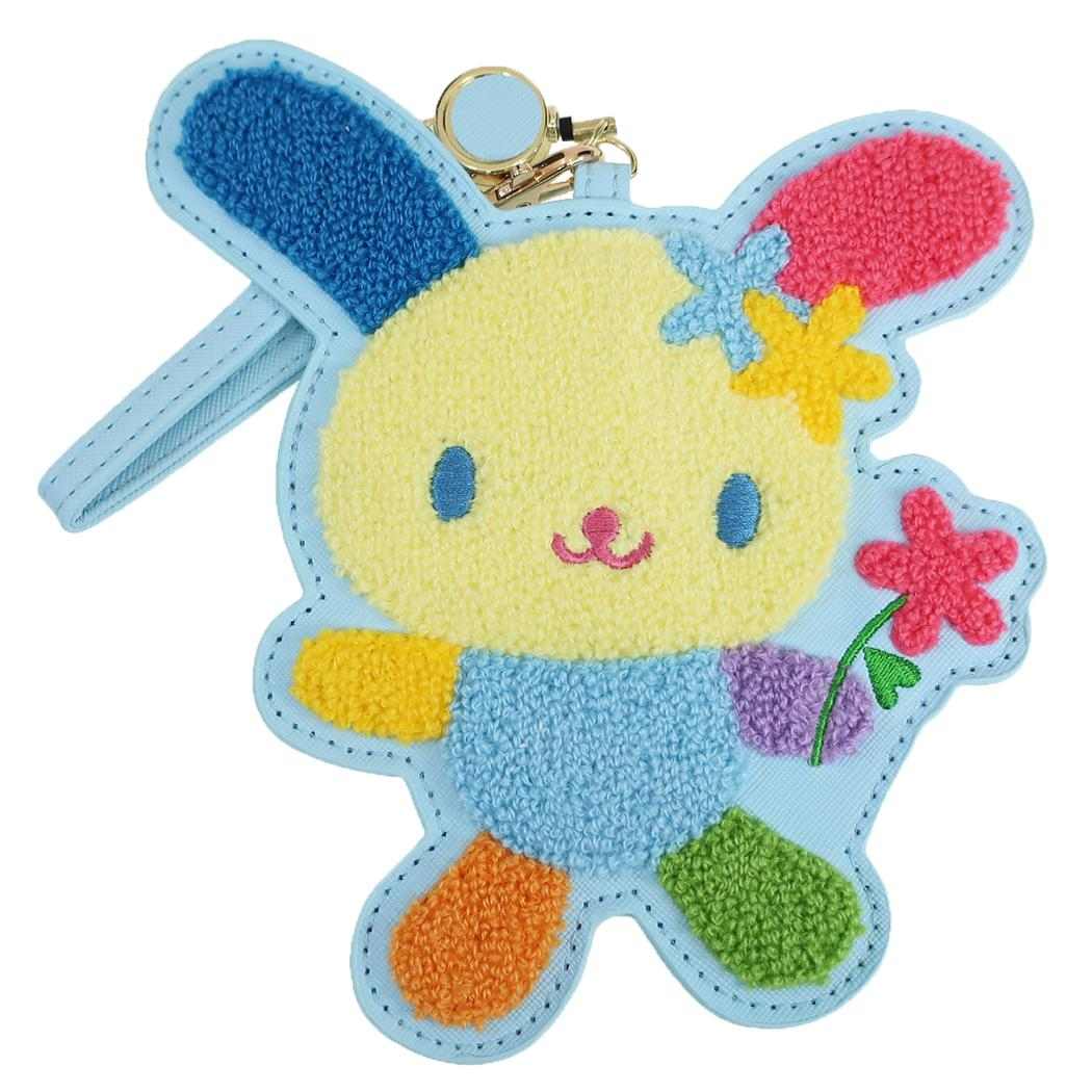 サンリオキャラクターズ 定期入れ ダイカットサガラパスケース ウサハナ Sanrio
