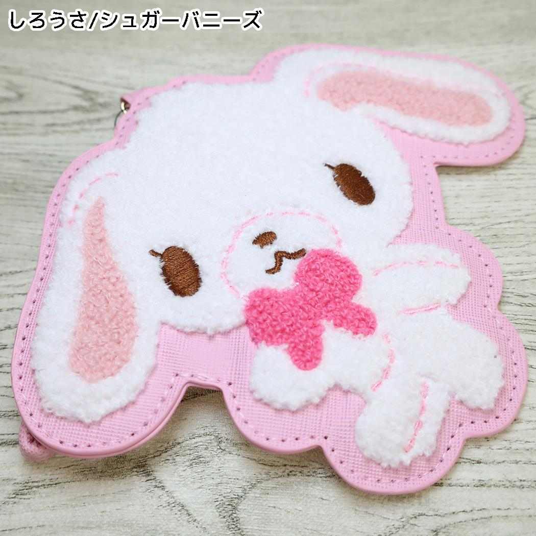 サンリオキャラクターズ 定期入れ ダイカットサガラパスケース しろうさ/シュガーバニーズ Sanrio