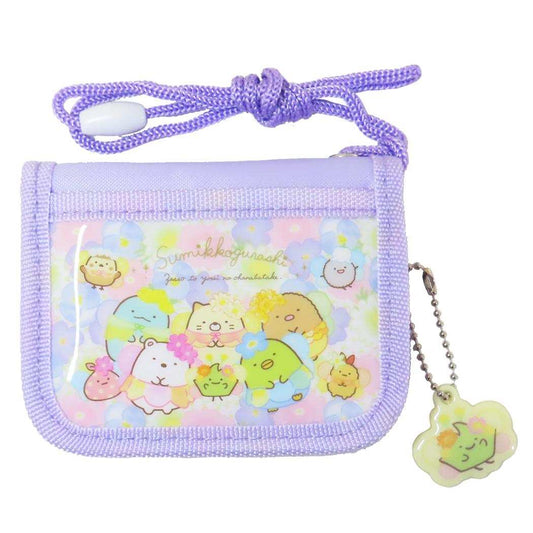 RFウォレット キッズ財布 すみっコぐらし お花畑シリーズ サンエックス サンアート 子供用財布 メール便可
