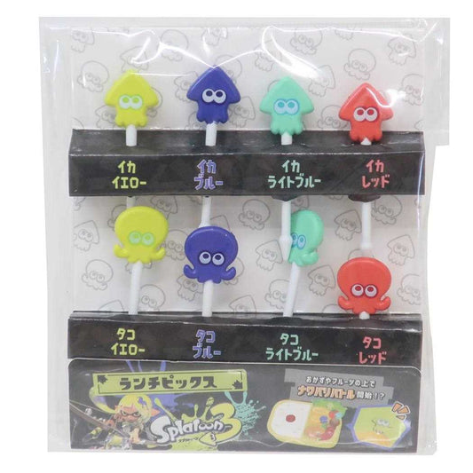 ランチピックス 8本セット お弁当雑貨 スプラトゥーン サンアート キャラ弁雑貨 メール便可