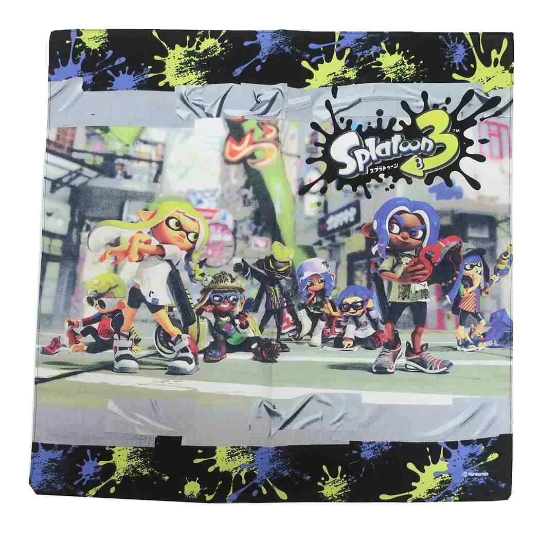 ランチクロス コットンナフキン スプラトゥーン3 A サンアート 新学期準備雑貨 お弁当布 メール便可