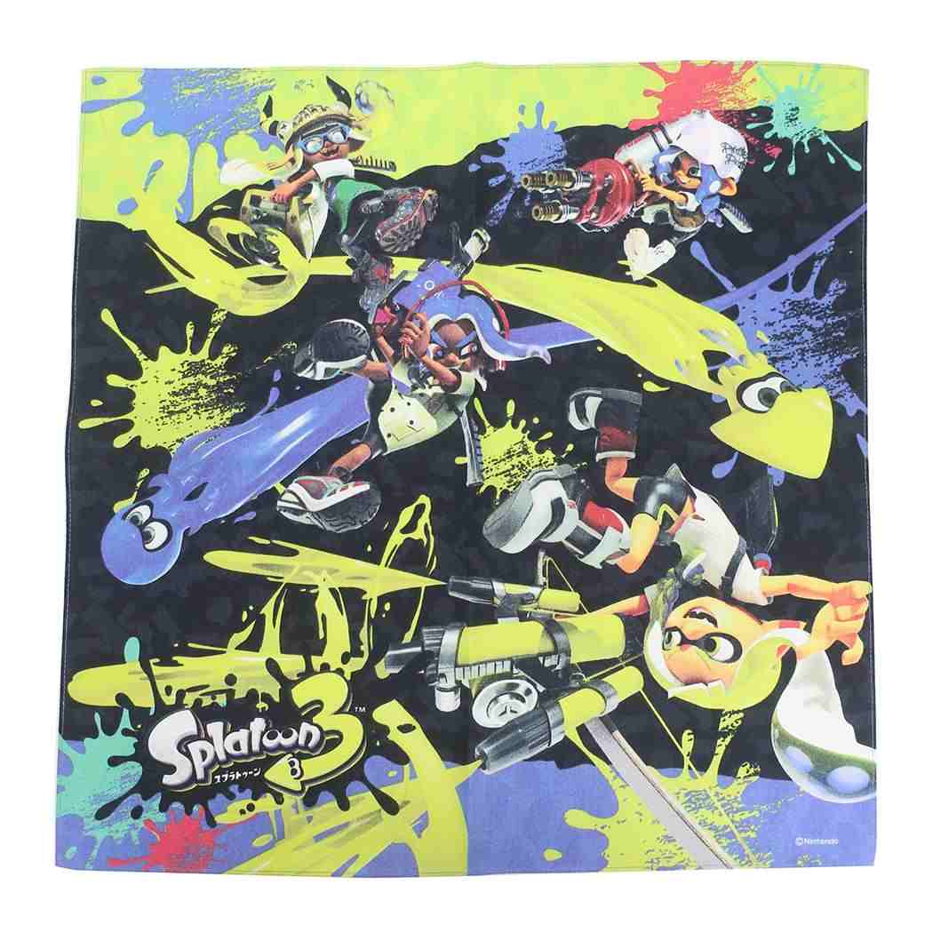 ランチクロス コットンナフキン スプラトゥーン3 B サンアート 新学期準備雑貨 お弁当布 メール便可