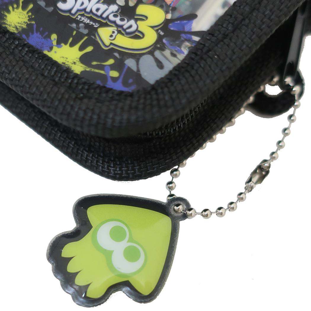 キッズウォレット 子供用財布 スプラトゥーン BLACK サンアート キッズ財布 メール便可