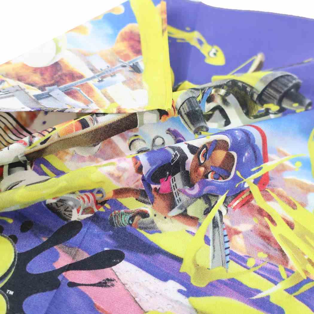 ハンカチーフ ハンカチ スプラトゥーン3 1 サンアート 学童用品 メール便可