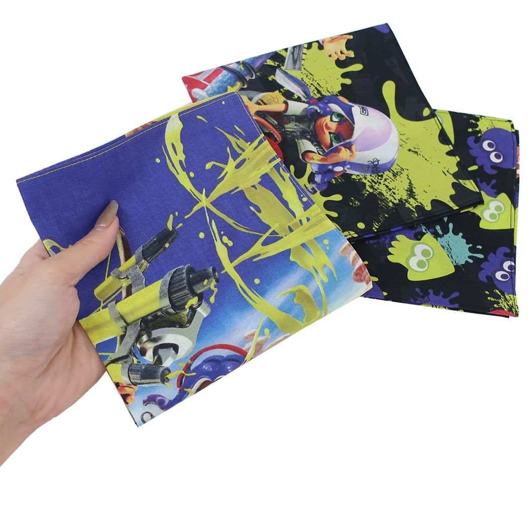 ハンカチーフ ハンカチ スプラトゥーン3 1 サンアート 学童用品 メール便可