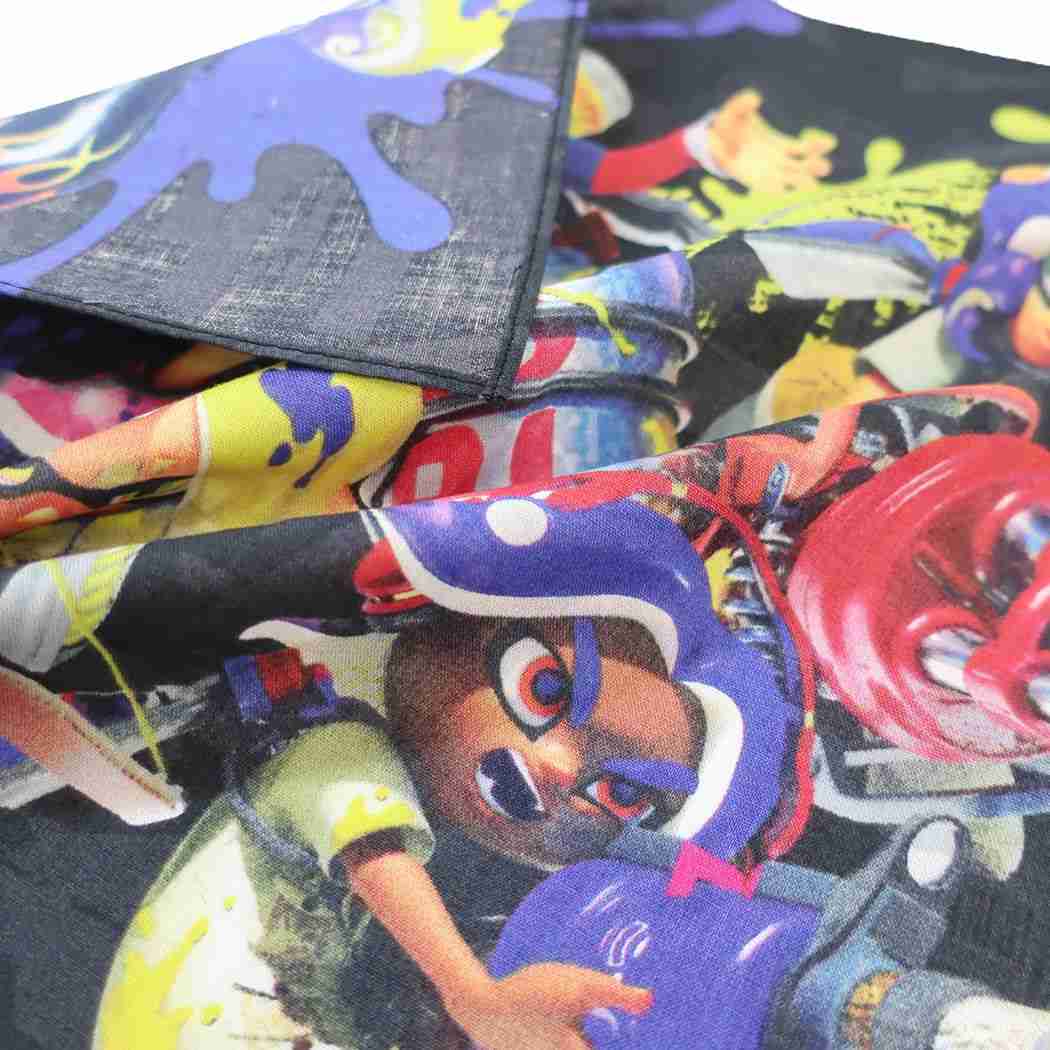 ハンカチーフ ハンカチ スプラトゥーン3 2 サンアート 学童用品 メール便可