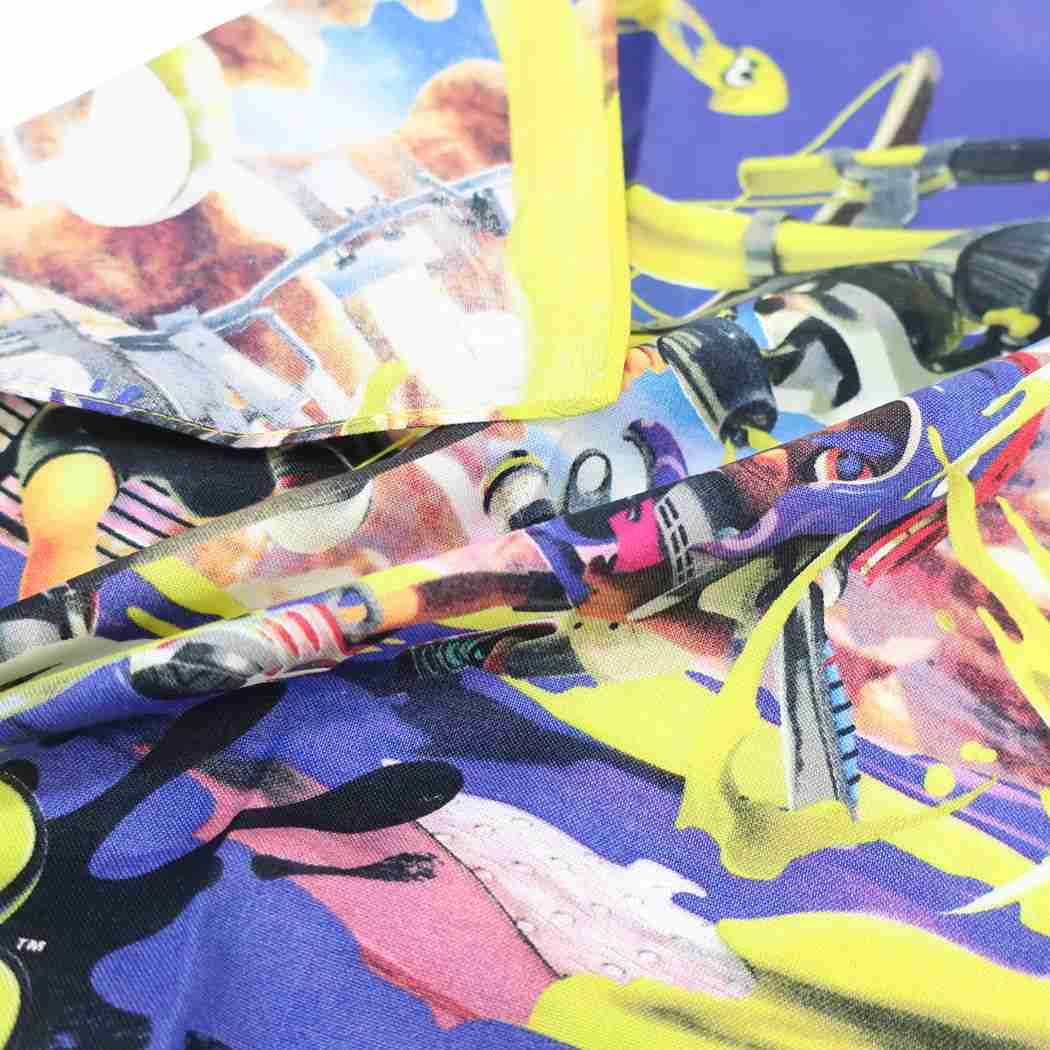 コットンナフキン ランチクロス スプラトゥーン3 1 新入学 サンアート 新学期準備雑貨 お弁当布 メール便可